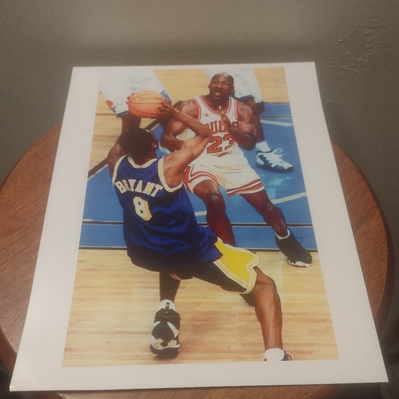 MICHAEL JORDAN & KOBE BRYANT 16 POSTER ULTRA GLOSSY REPRINT 8.5x11 BUNDLE SET!🤩 - Picture 7 of 16
